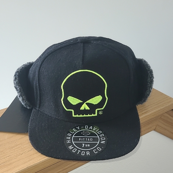 Harley-Davidson Willie G Sherpa Ear Flap Hat - Picture 1 of 8